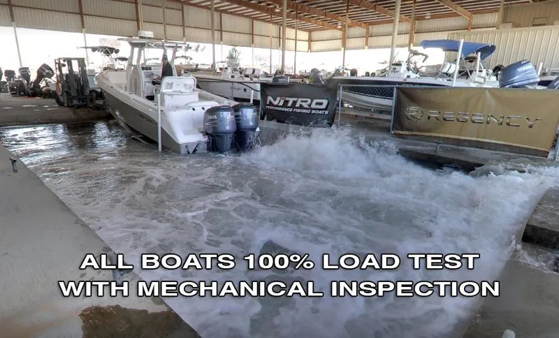 Slide: The Image of Boat load testing and mechanical inspection in progress at Blazer 2020 model facility. - 3