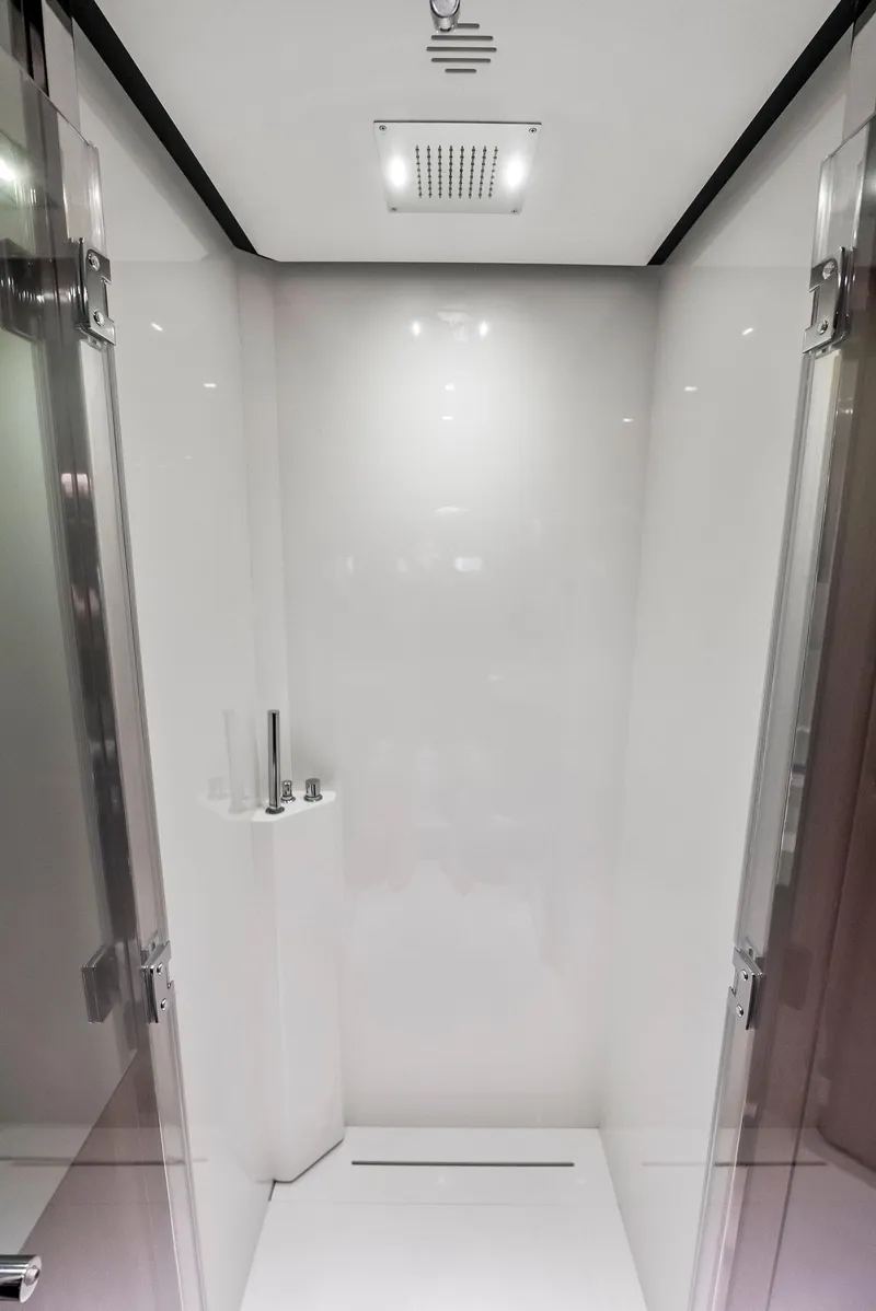 Slide: The Image of Modern shower area in 2020 Riva 66' Ribelle yacht. - 40