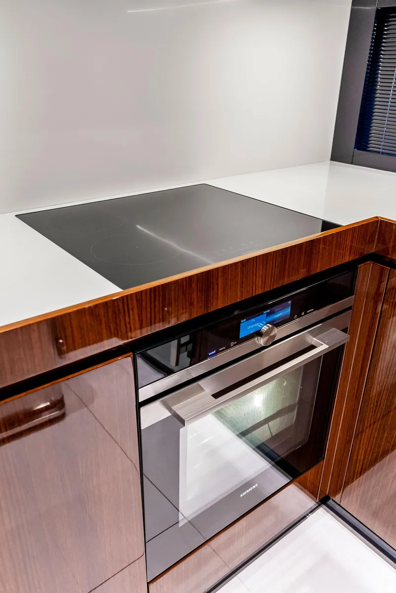 Slide: The Image of Modern kitchen area in 2020 Riva 66' Ribelle yacht with sleek appliances. - 47