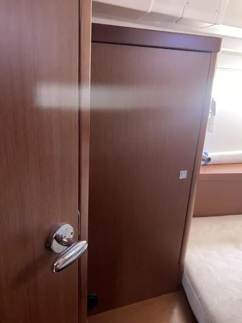 Slide: The Image of Interior cabin door of 2014 Beneteau Oceanis 45 sailboat. - 18