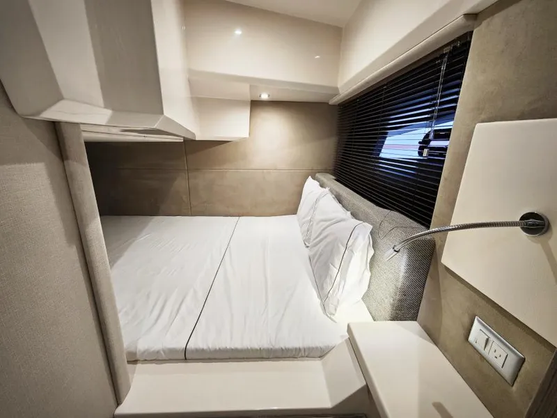 Slide: The Image of Luxurious cabin interior of 2024 Sessa Marine C36 OB yacht. - 27
