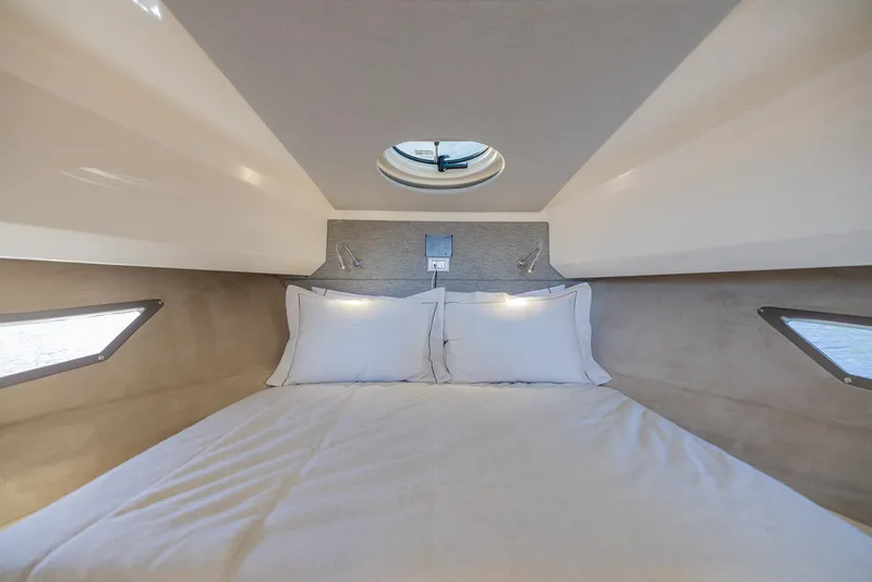 Slide: The Image of Luxurious cabin interior of 2024 Sessa Marine C36 OB yacht. - 28
