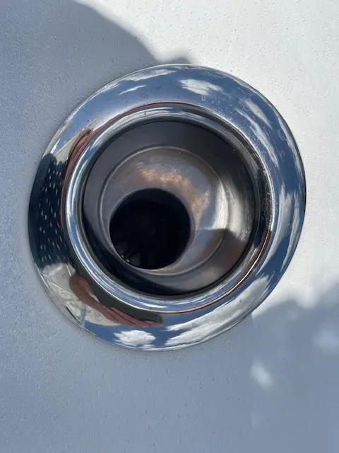 Slide: The Image of Close-up of a Pair Customs 21MV 2025 exhaust pipe. - 27