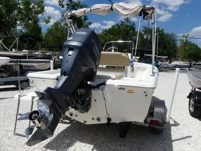 Slide: The Image of 2014 Key West 176BR boat on trailer, side view. - 5