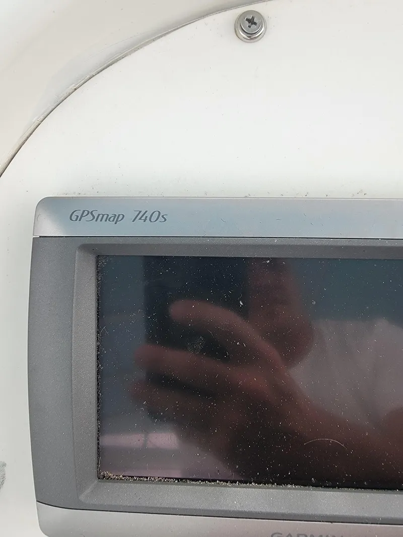 Slide: The Image of Close-up of Garmin GPSmap 740s on 2003 Robertson & Caine Lion 46 yacht. - 41