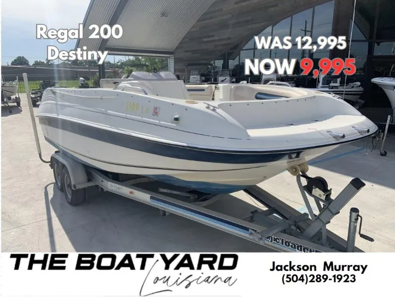 Slide: The Image of 1997 Regal 200 Destiny boat for sale at The Boat Yard Louisiana, discounted to $9,995. - 1