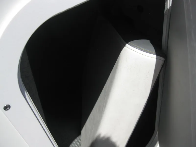 Slide: The Image of Storage compartment of a 2015 Chaparral 203 Vortex VRX boat. - 20