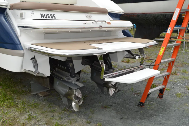 Slide: The Image of Cobalt 302 - Transom Fold Down Step (2) - 12