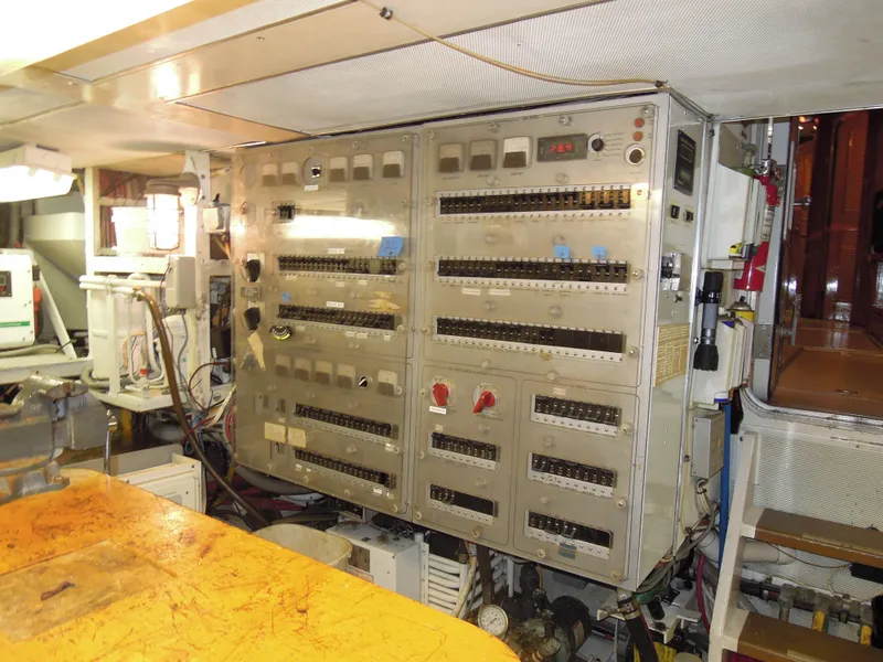 Slide: The Image of Engine Room and Electrical Panel - 5