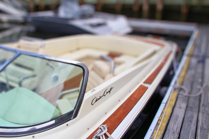 Slide: The Image of 2013 Chris-Craft Launch 28 engine compartment with Volvo Penta V8 380 engine. - 9