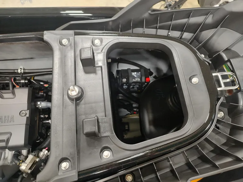 Slide: The Image of 2024 Yamaha WaveRunner FX Limited SVHO engine compartment close-up. - 18
