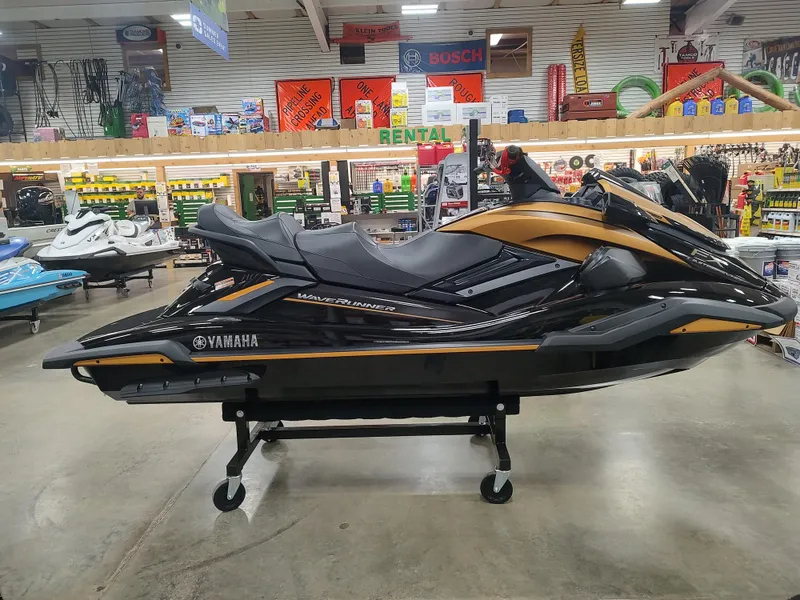 Slide: The Image of 2024 Yamaha WaveRunner FX Limited SVHO in showroom. - 3