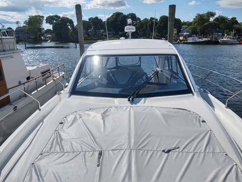 Slide: The Image of Total Chaos 9 fdeck and windshield from bow - 31