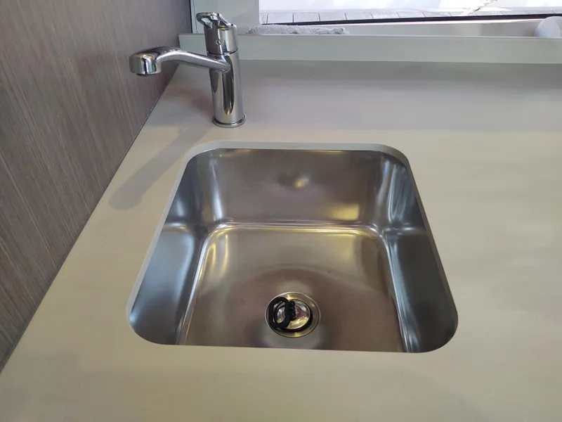 Slide: The Image of Total Chaos 9 Galley sink - 39