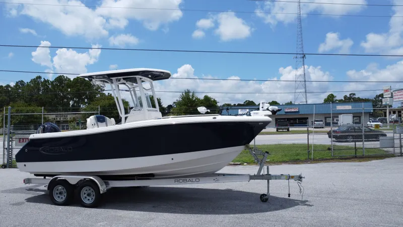 Slide: The Image of Robalo R230 Center Console 2024 - 2
