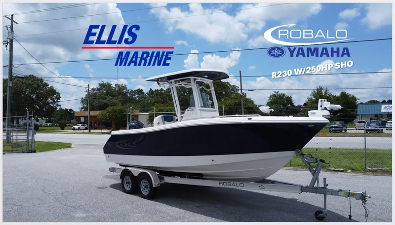Slide: The Image of Robalo R230 Center Console 2024 - 25
