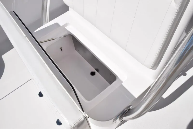 Slide: The Image of Refrigerated box beneath forward console seat - 11