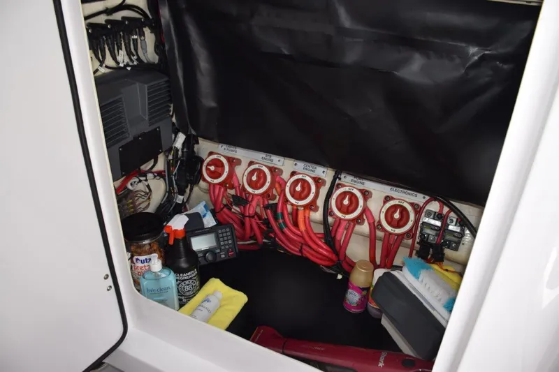 Slide: The Image of Battery switches and access to console equipment - 25