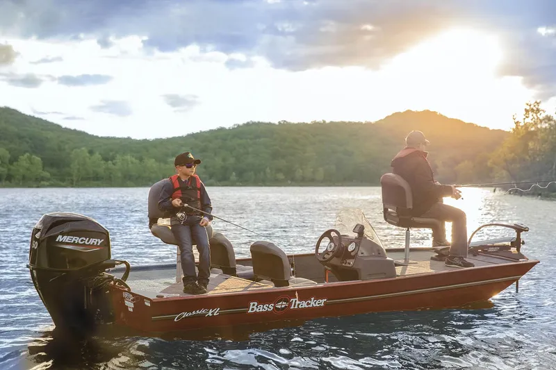Slide: The Image of Bass Tracker Classic XL Aluminum Fishing Boat - 36