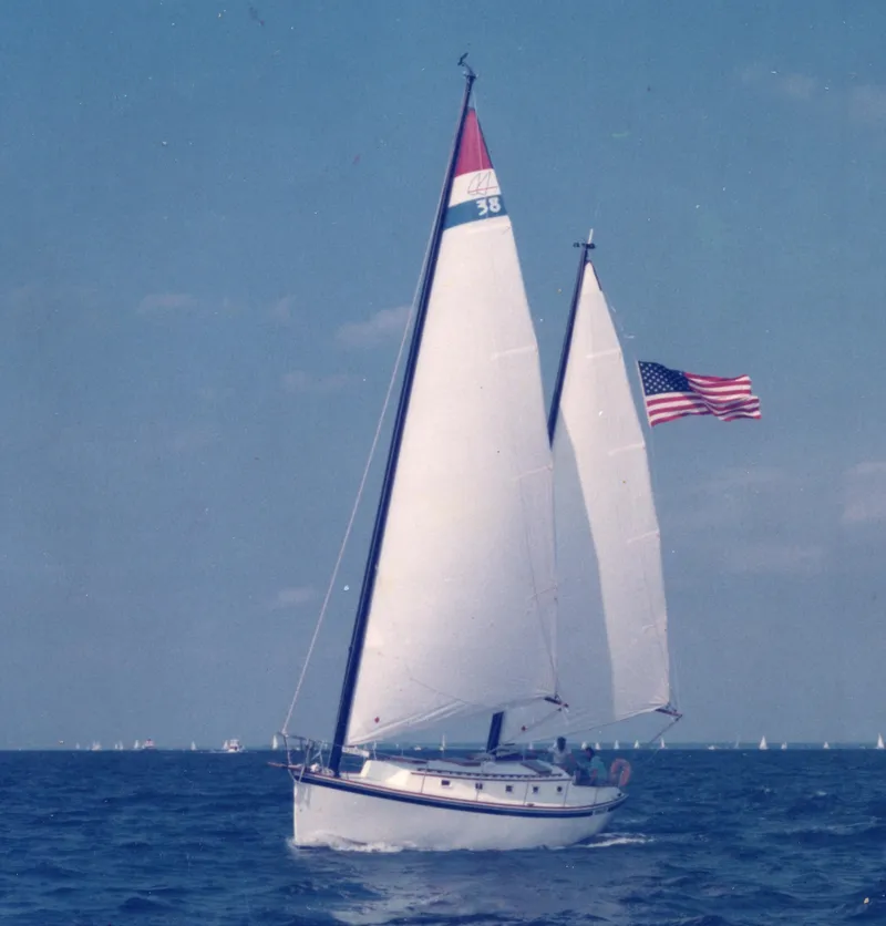 Slide: The Image of 1985 Herreshoff 38 Cat Ketch - 2