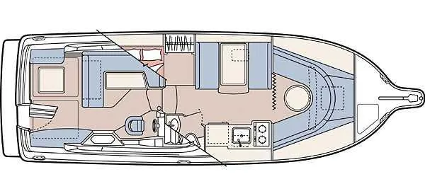 Slide: The Image of Bayliner 3255 Avanti 1998 - 11