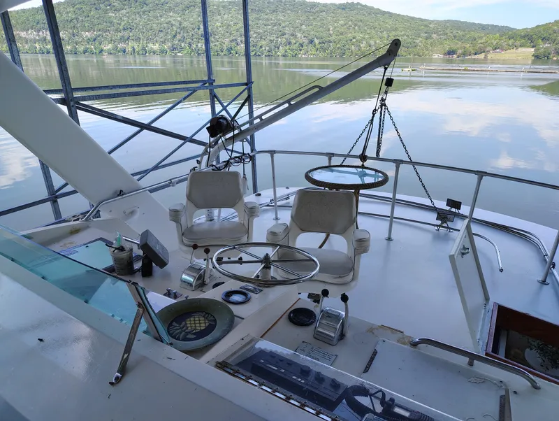 Slide: The Image of Bertram 58 Flybridge Motor Yacht 1976 - 60