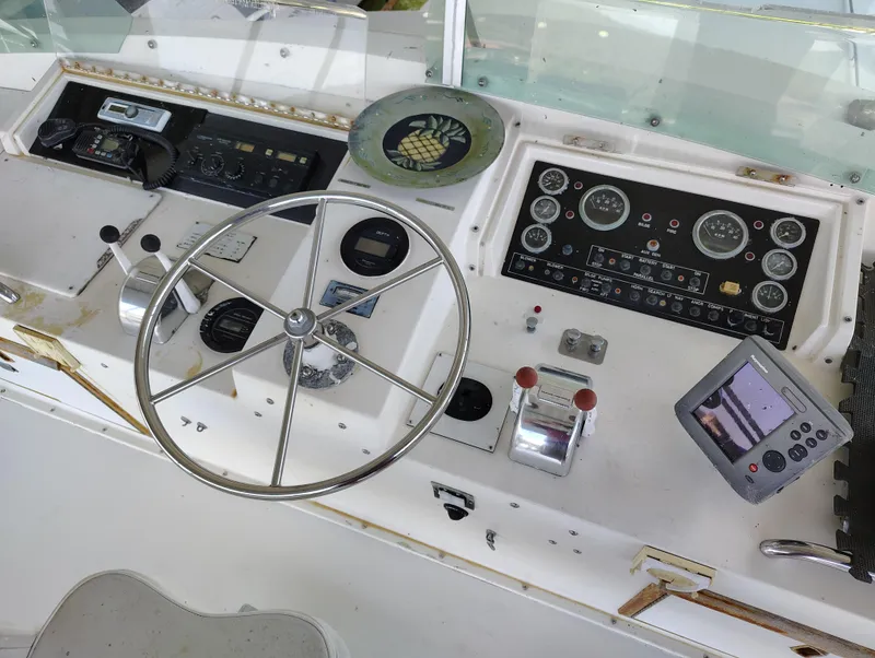 Slide: The Image of Bertram 58 Flybridge Motor Yacht 1976 - 63