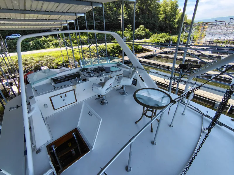 Slide: The Image of Bertram 58 Flybridge Motor Yacht 1976 - 64