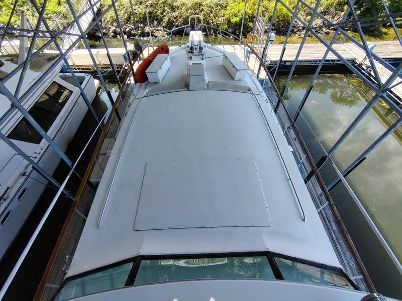 Slide: The Image of Bertram 58 Flybridge Motor Yacht 1976 - 85