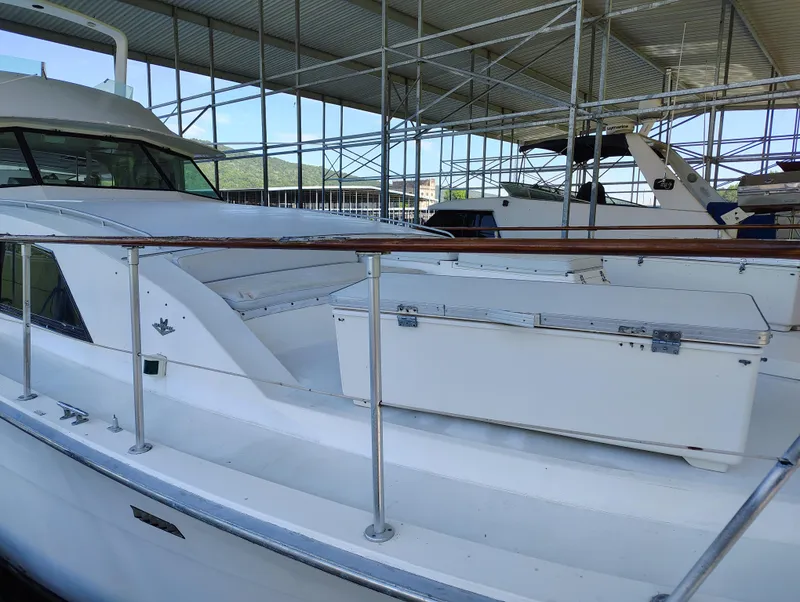 Slide: The Image of Bertram 58 Flybridge Motor Yacht 1976 - 88