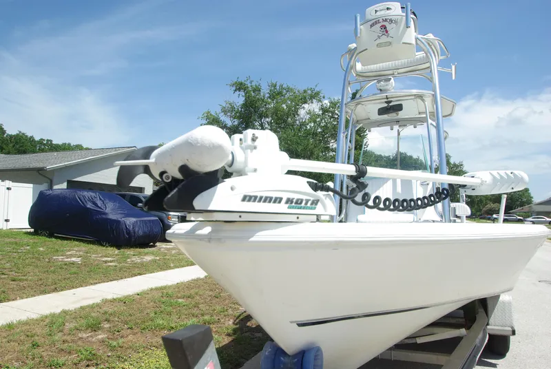Slide: The Image of 2010 Cape Horn Center Console boat with Minn Kota trolling motor. - 4
