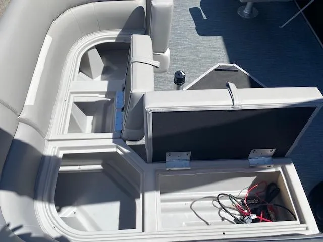 Slide: The Image of 2025 Godfrey 2086EX Xperience Cruise pontoon boat interior. - 10