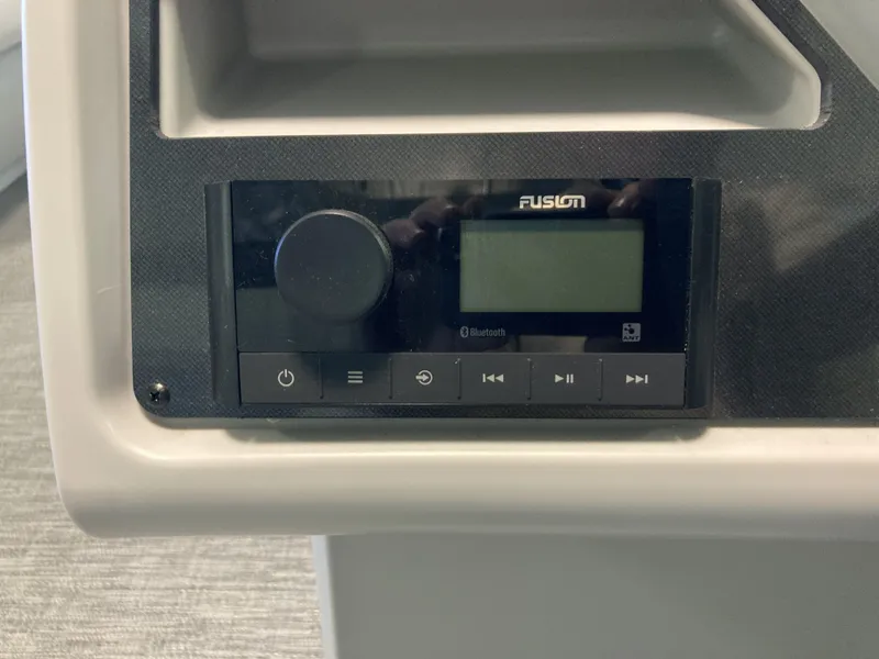 Slide: The Image of Fusion Bluetooth control on Godfrey 2086EX Xperience Cruise 2025. - 23