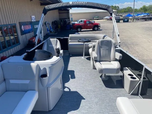 Slide: The Image of 2025 Godfrey 2086EX Xperience Cruise with Mercury engine. - 7