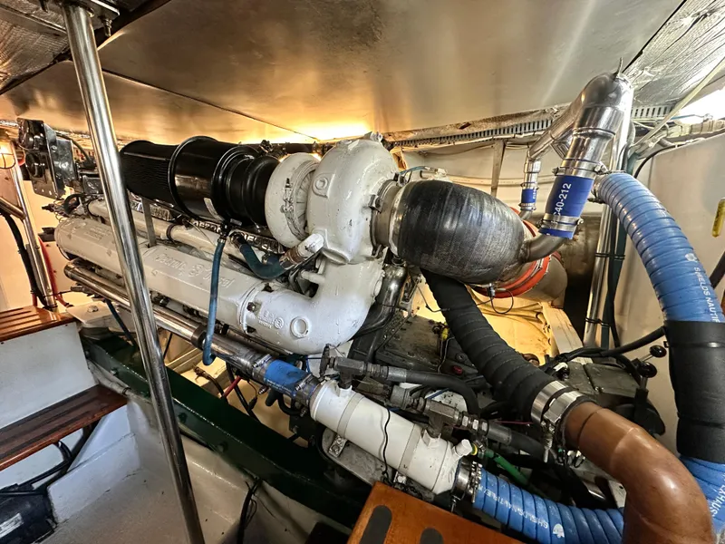 Slide: The Image of Bertram 1980/2010 58 Convertible Complete Rebuild in 2010 from Hull Up 2010 - 91