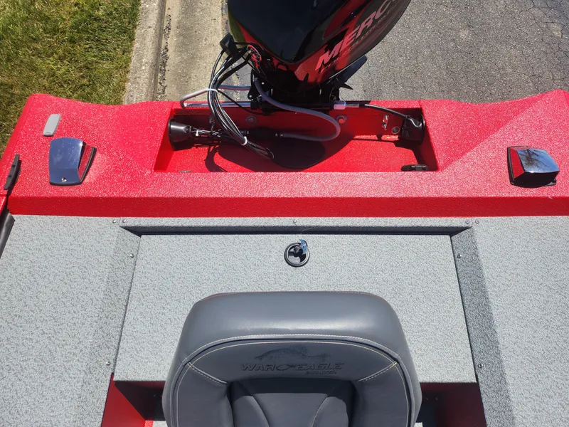 Slide: The Image of 2018 War Eagle 754VS Stick Steer boat with Mercury outboard motor. - 17