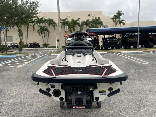 Slide: The Image of 2016 Sea-Doo Waverunner RXP in parking lot, rear view. - 8