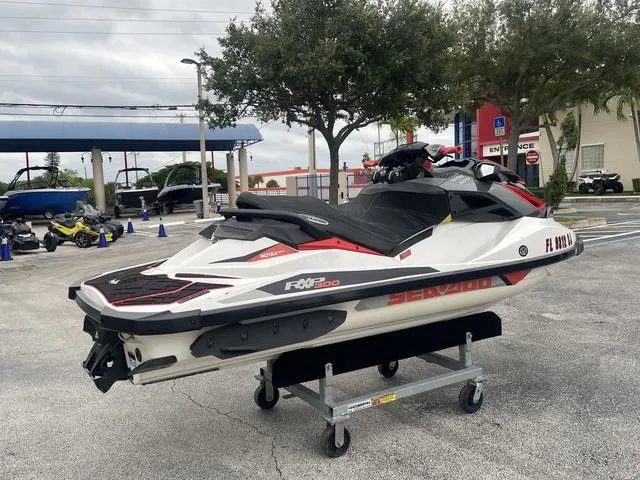 Slide: The Image of 2016 Sea-Doo Waverunner RXP on display in parking lot. - 9