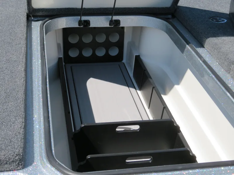 Slide: The Image of 2024 Ranger Z519 Ranger Cup Equipped storage compartment with rod holders. - 10