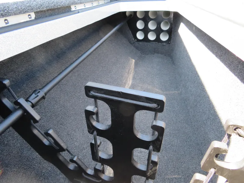 Slide: The Image of 2024 Ranger Z519 Ranger Cup Equipped boat interior storage compartment. - 11