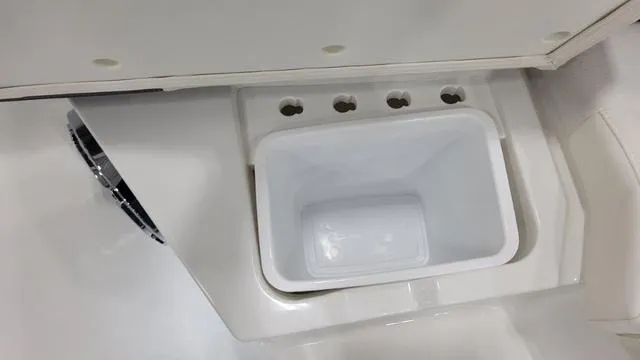 Slide: The Image of Built-in cooler compartment on 2023 Formula 380 SSC boat. - 14