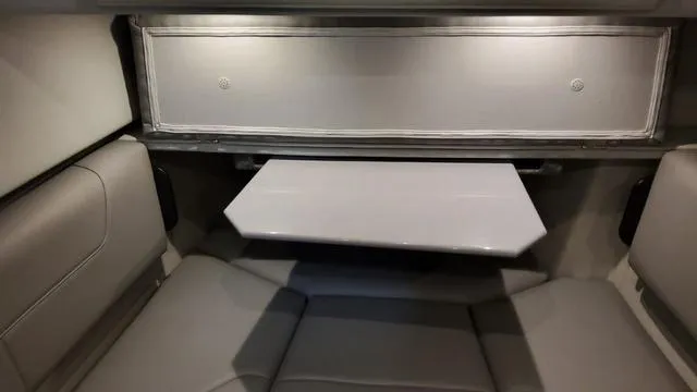Slide: The Image of Interior seating and table of 2023 Formula 380 SSC boat. - 22