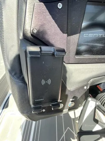 Slide: The Image of 2021 Centurion Fi 23 dashboard with wireless phone charger. - 12