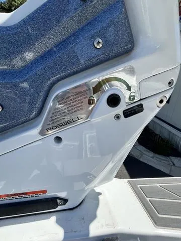 Slide: The Image of Close-up of a 2021 Centurion Fi 23 boat's Roswell component. - 21