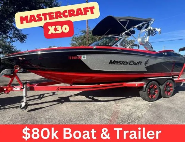 The Image of 2016 MasterCraft X30 boat and trailer for sale, priced at $80k. - 1