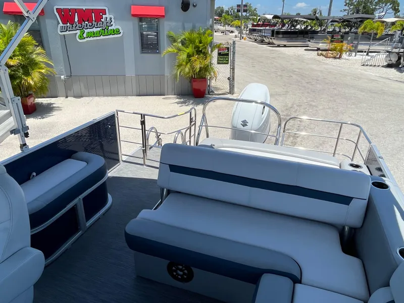 Slide: The Image of 2022 Godfrey SWEETWATER 2486 SFL pontoon boat interior at WMF Watercraft & Marine. - 24