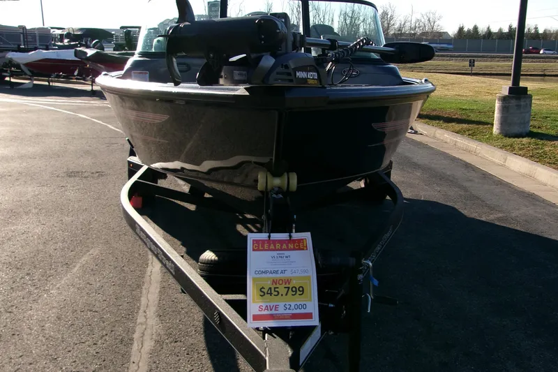 Slide: The Image of 2024 Ranger VS1782SC Angler boat on sale for $45,799, save $2,000. - 3
