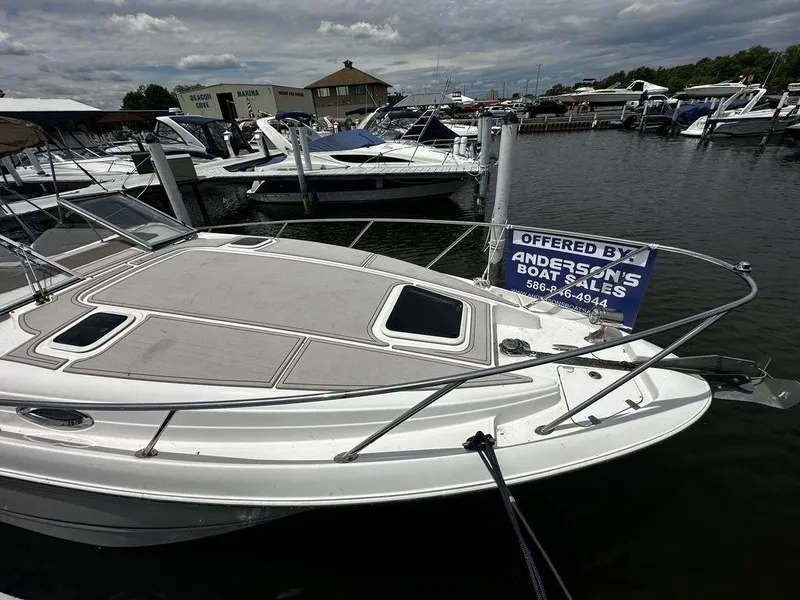 Slide: The Image of 2005 Regal Commodore 27 boat for sale at marina by Anderson's Boat Sales. - 25