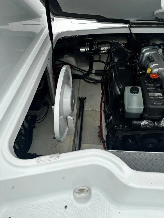 Slide: The Image of 2013 Formula 270 Bowrider engine compartment with visible components. - 16