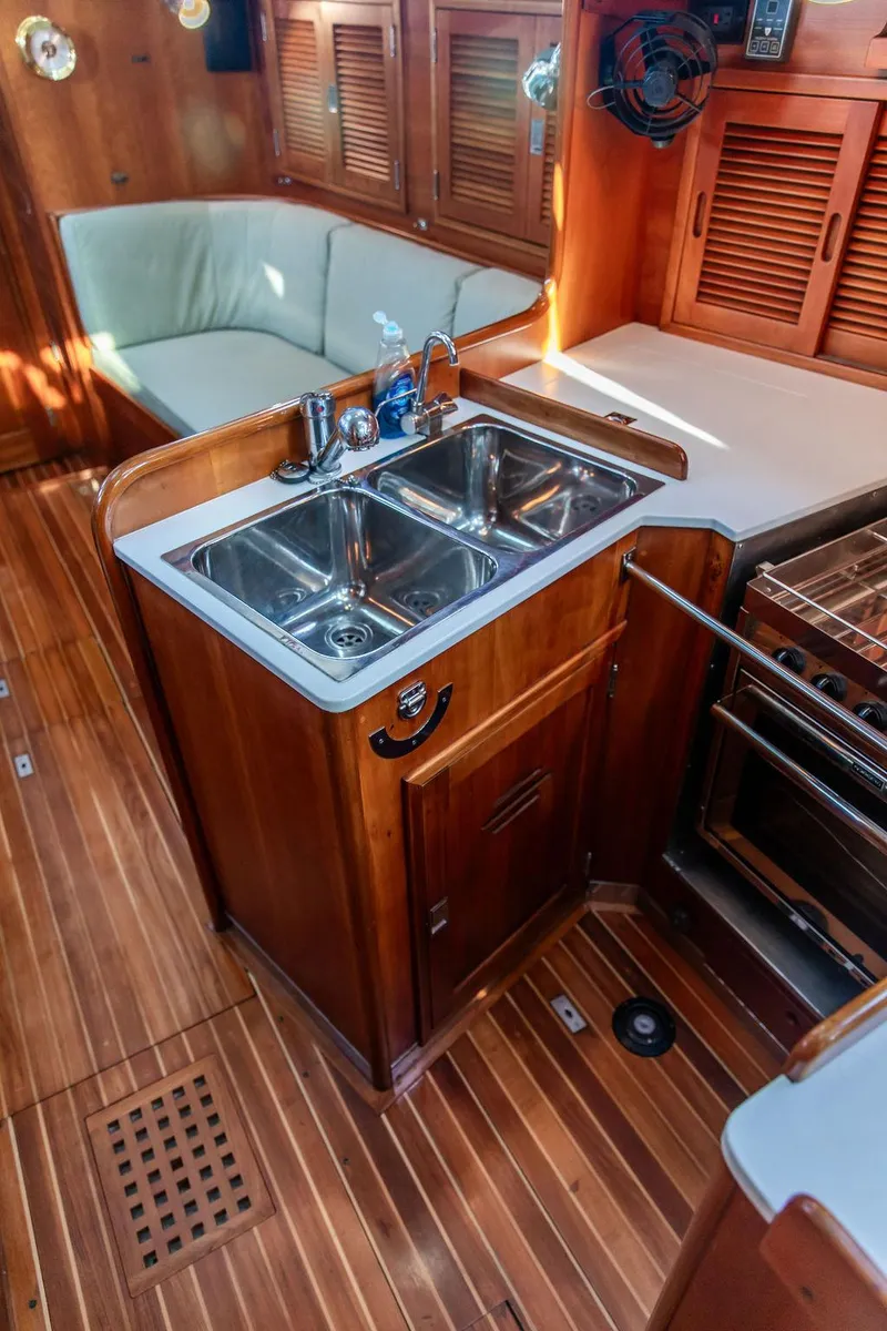 Slide: The Image of Galley Double Sink - 31